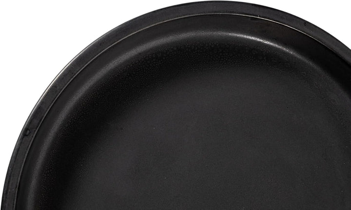 Vogeltränke/Teller/Untersetzer für Pflanzgefässe Blumentöpfe Blau Weiss Anthrazit glasiert aus Stein