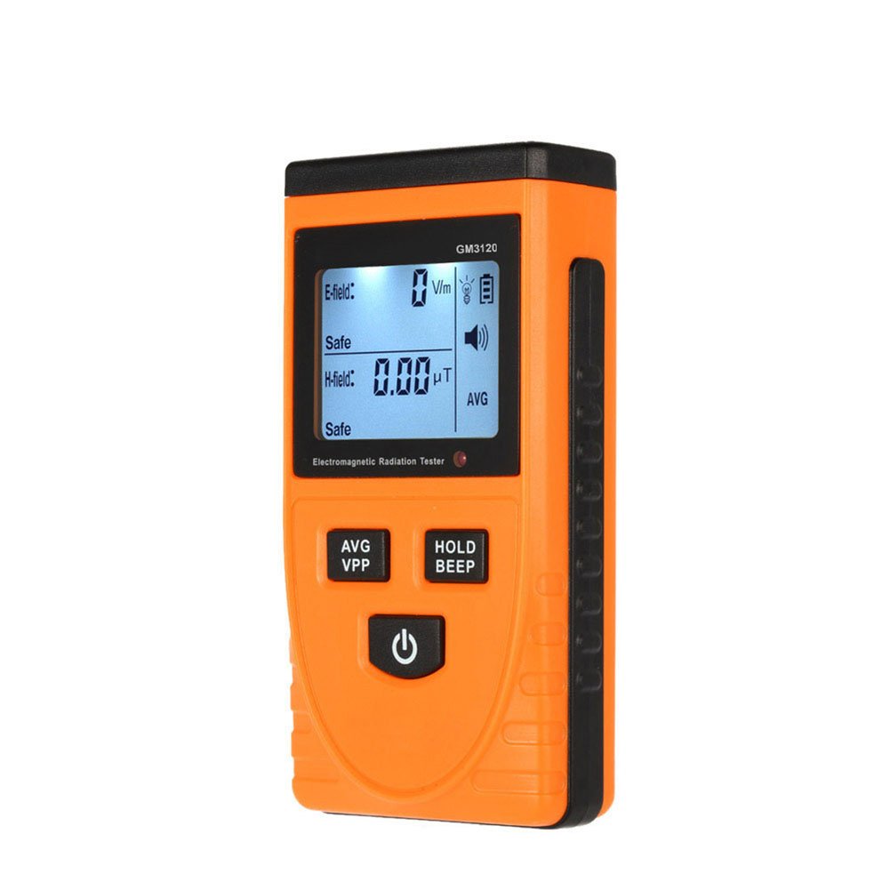 RGBS EMF-Messgerät, elektromagnetischer Feld-Strahlungsmelder, Handgerät, klein, digital, LCD-EMF-De