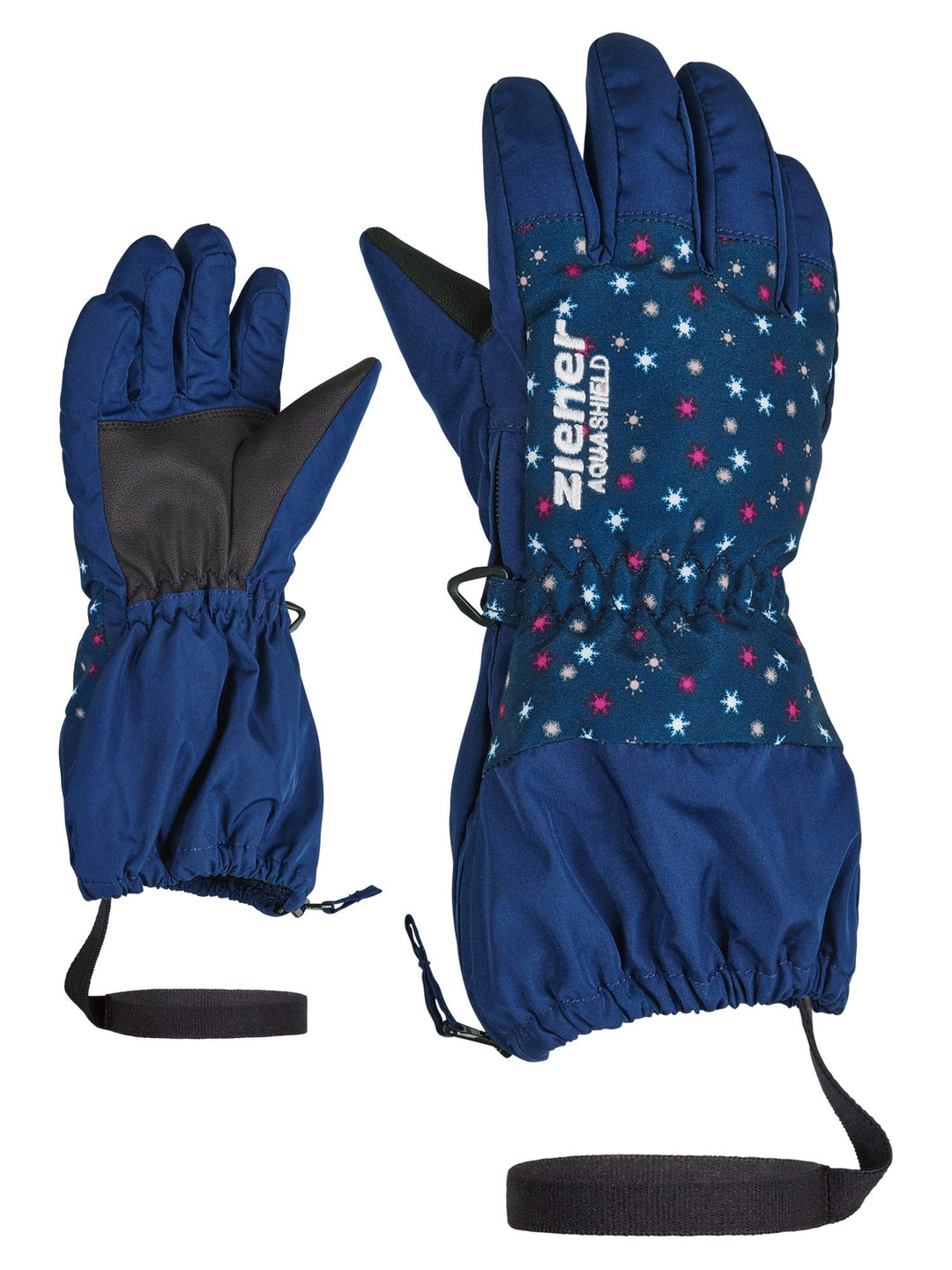 Ziener Baby LEVIO AS Minis glove Ski-Handschuhe/Wintersport | wasserdicht, atmungsaktiv, Dark Purple