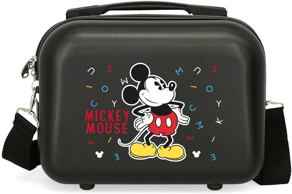 ABS Utensilientasche Have a Good Day Mickey Schwarz, Schwarz