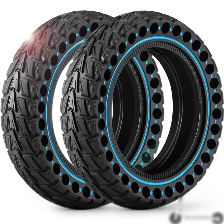 Monuary 2PCS E Scooter Reifen 8 1 2 x2 Vollgummi, 50/75-6.1 Vollgummireifen, Reifen Vollgummi 8,5 Zo