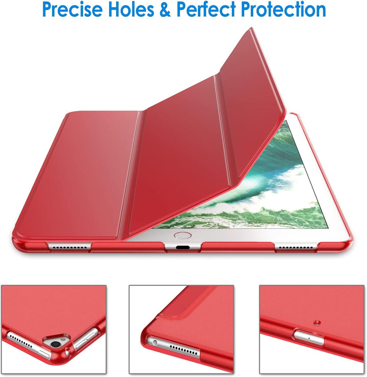 JETech Hülle für iPad Pro 12,9 (1. und 2. Generation, Modell 2015 und 2017), Schutzhülle mit Auto Sc