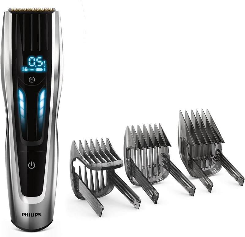 Philips Hair Clipper Serie 9000 Haarschneider mit digitaler Schaltschnittstelle (Modell HC9450/15) S