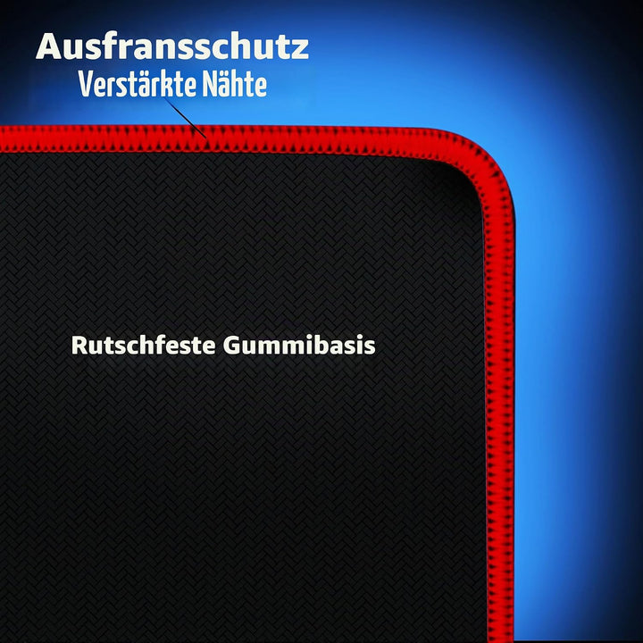 ENHANCE GX-MP2 Verlängert Gaming Mouse Pad - Grosses XL Mauspad (80 x 35 cm) für professionelle Espo