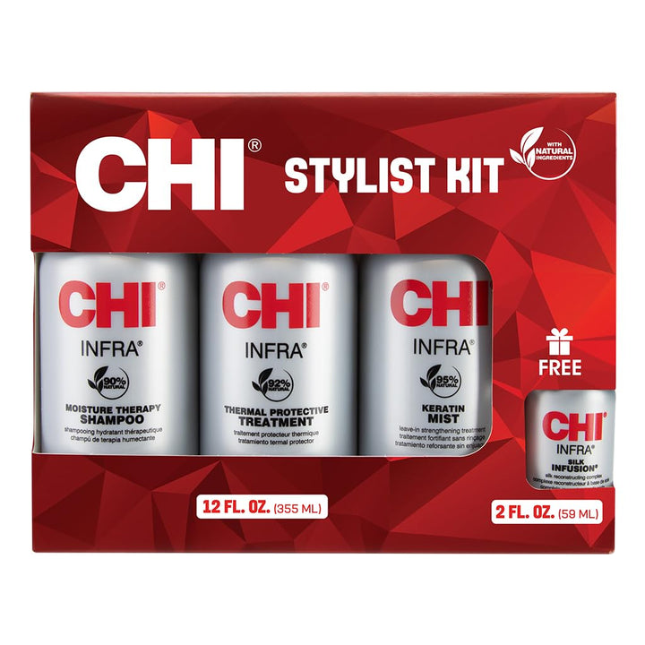 CHI Home Stylist Kit, white, 56.7 g (Pack of 4) 56.7 g (Confezione da 4), 56.7 g (Confezione da 4)