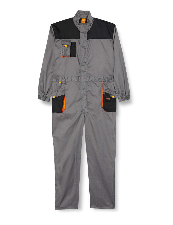 Result R321x Work-Guard Lite Overall XS Mehrfarbig (Grau / Schwarz / Orange), XS Mehrfarbig (Grau /