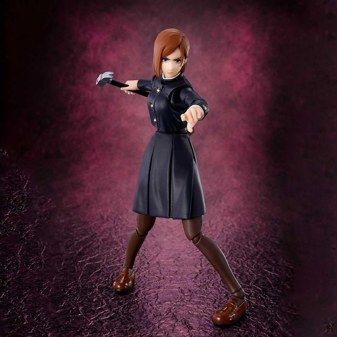 BANDAI Jujutsu Kaisen Figurine S.H. Figuarts Nobara Kugisaki Modern Mehrfarbig, Modern Mehrfarbig