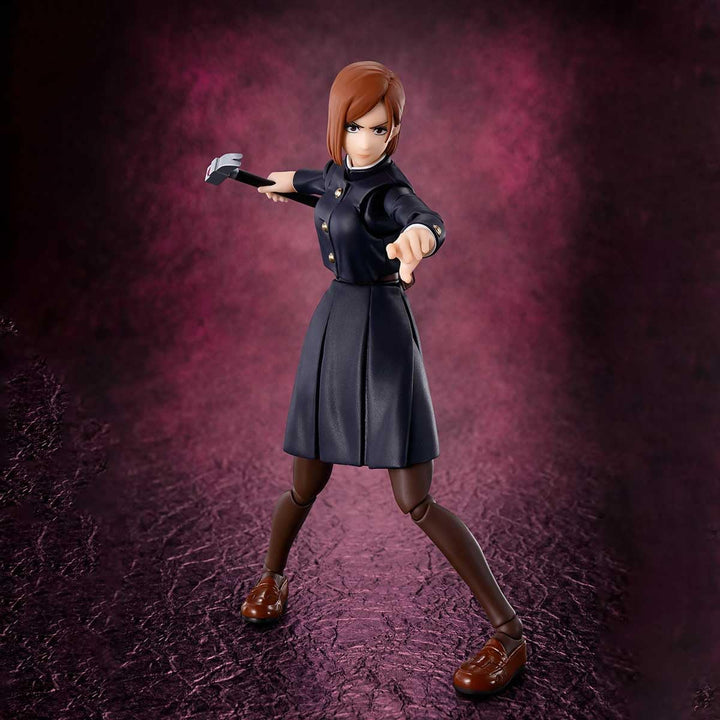 BANDAI Jujutsu Kaisen Figurine S.H. Figuarts Nobara Kugisaki Modern Mehrfarbig, Modern Mehrfarbig