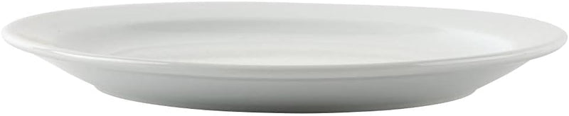 Olympia Athena Hotelware Teller mit schmalem Rand - 226 mm 9" (Box 12), Weiss 226(Ø)mm/ 9", 226(Ø)mm