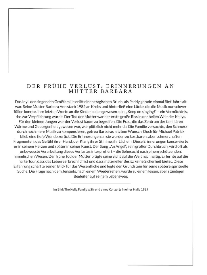 Glaube, Gesang, Gefühl: Die Biografie über Paddy Kelly. Komplett in Farbe, Taschenbuch