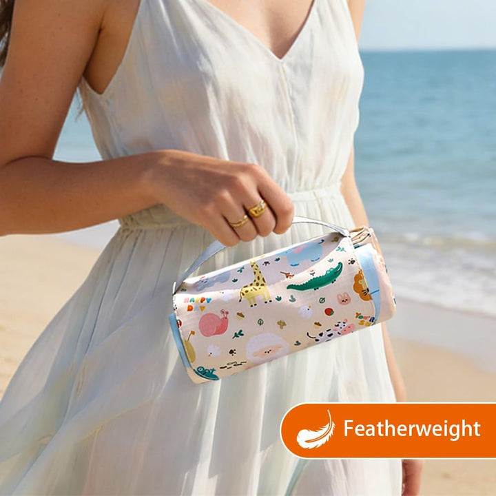 Picknickdecke wasserdicht, 150 x 210 cm Mini picknickdecke, Wasserdicht und schmutzabweisend, Ultral