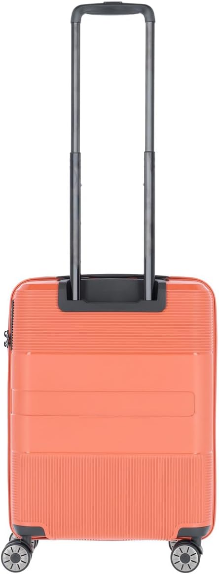 travelite 4-Rad Hartschalen Handgepäck Koffer klein mit TSA Schloss, Gepäck Serie WAAL: Stabiler Tro