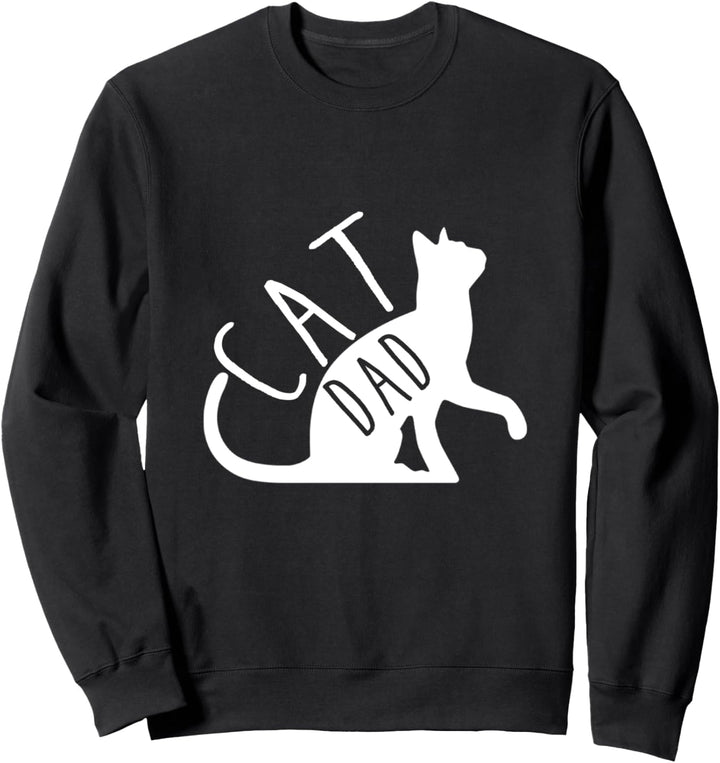 Beste Katze Papa Nette Kitty Papa Papa Vatertag Lustig Humor Sweatshirt
