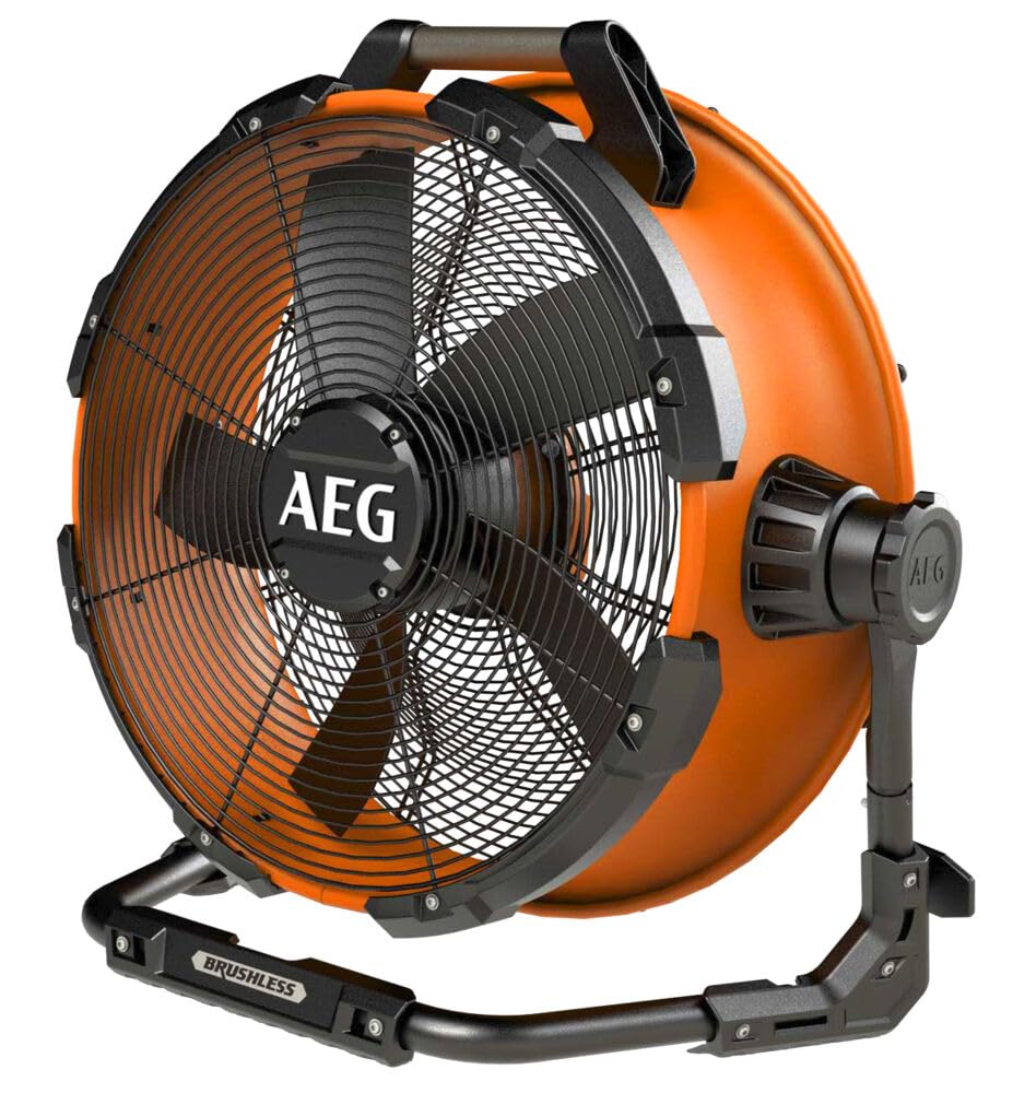AEG Ventilator BDF18-0, Hybrid (18V & AC), bürstenlos, Durchmesser 57,5 cm, 6 Geschwindigkeitsstufen