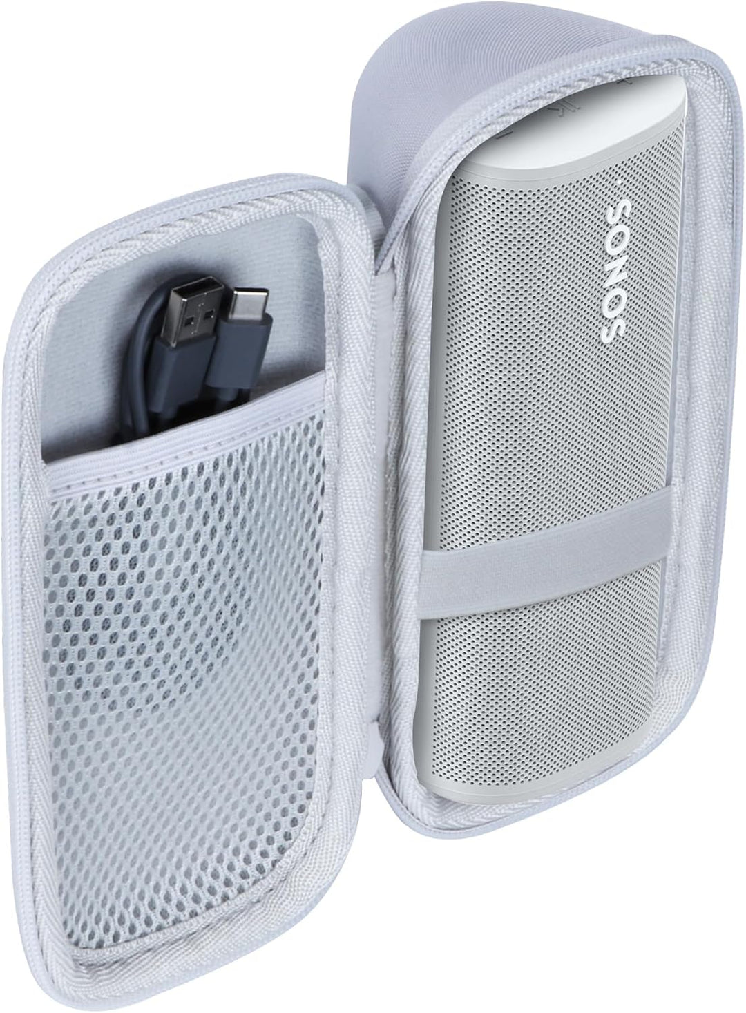 Lebakort Hart Tasche Hülle Etui für Sonos Roam/Sonos Roam 2 Tragbarer wasserdichter Bluetooth-Lautsp