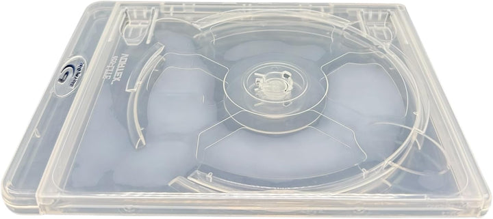 50 x Amaray Vortex Eco-Lite Double 3D Clear 2-Disc Blu-ray Hüllen in Dragon Trading Verpackung