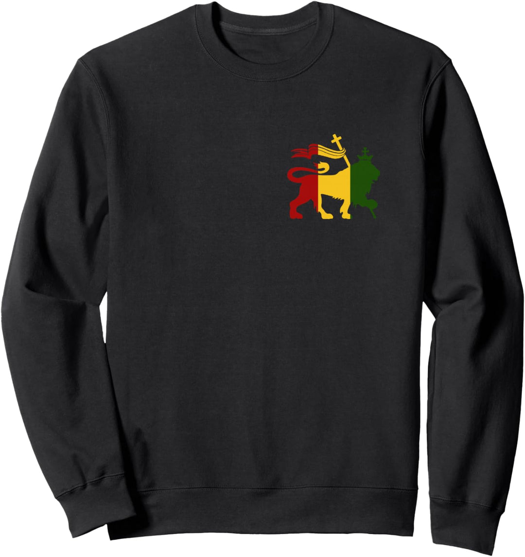 Reggae Musik Lion Of Judah Rastafari Jamaika Rasta Geschenk Sweatshirt