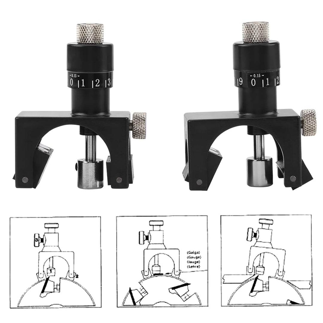 Hobelmesser Einstelllehre, 2pcs Magnetic Hobelmesser Einstellung Jig Gauge Holzbearbeitung Werkzeug