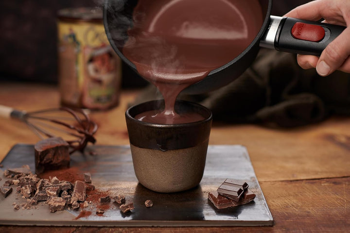 Woll Eco Lite Stieltopf - Induktiv -, Ø 18 cm, 9.5 cm hoch, 2 Liter, mit abnehmbarem Stiel - Geeigne