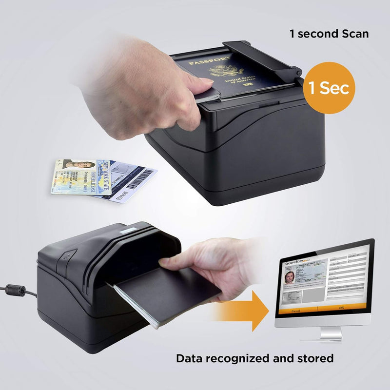 Plustek X-Mini Passport & ID Card Scanner