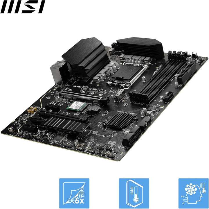 MSI PRO Z790-S WiFi Motherboard, ATX - Unterstützt Intel Core Prozessoren der 12. und 13. Generation