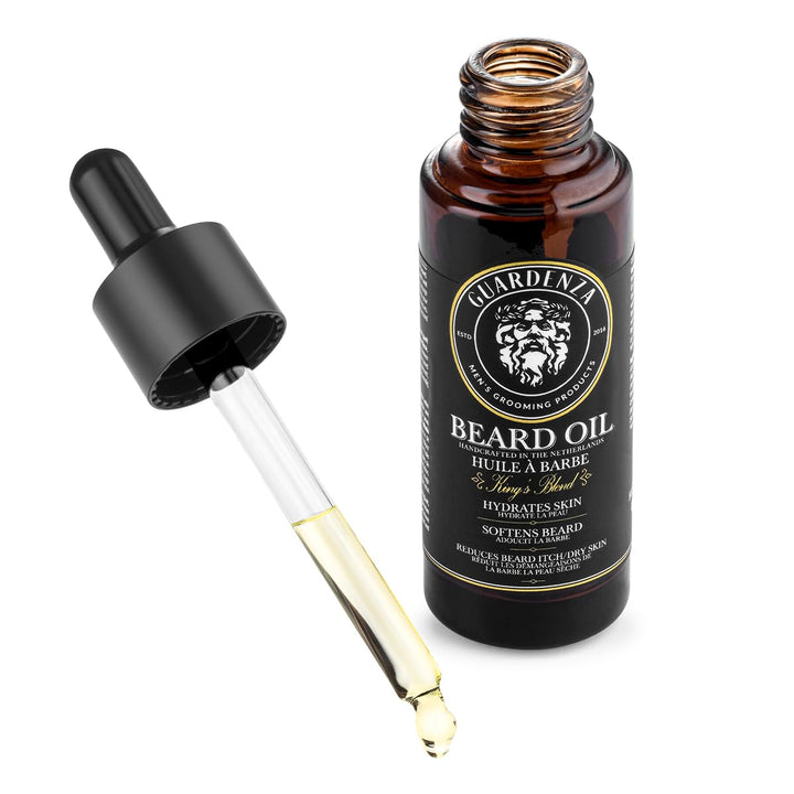 Guardenza Bartöl Variety Set – 3 verschiedene Bartöle – Bartpflege – 30 ml pro Flasche