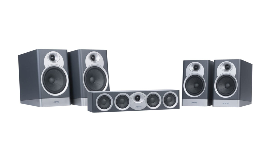 Jamo S7-17HCS Home Cinema System (S17B x2 + S15B x2 + S43C x1) BF Home Cinema System mit 2 Regallaut