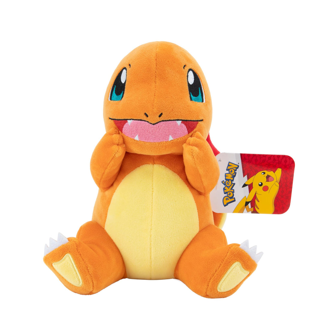 Pokémon PKW3082-20cm Plüsch - Glumanda, offizielles Plüsch 20cm Glumanda, 20cm Glumanda
