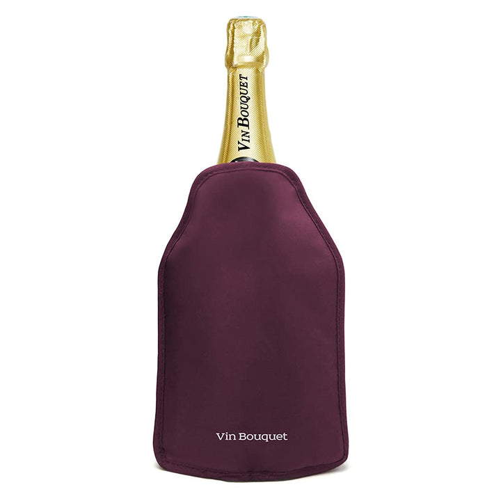 Vin Bouquet FIE 472 Kühlhülle bordeaux selbstanpassend rutschfest Flaschen Wein Sekt Champagner kühl