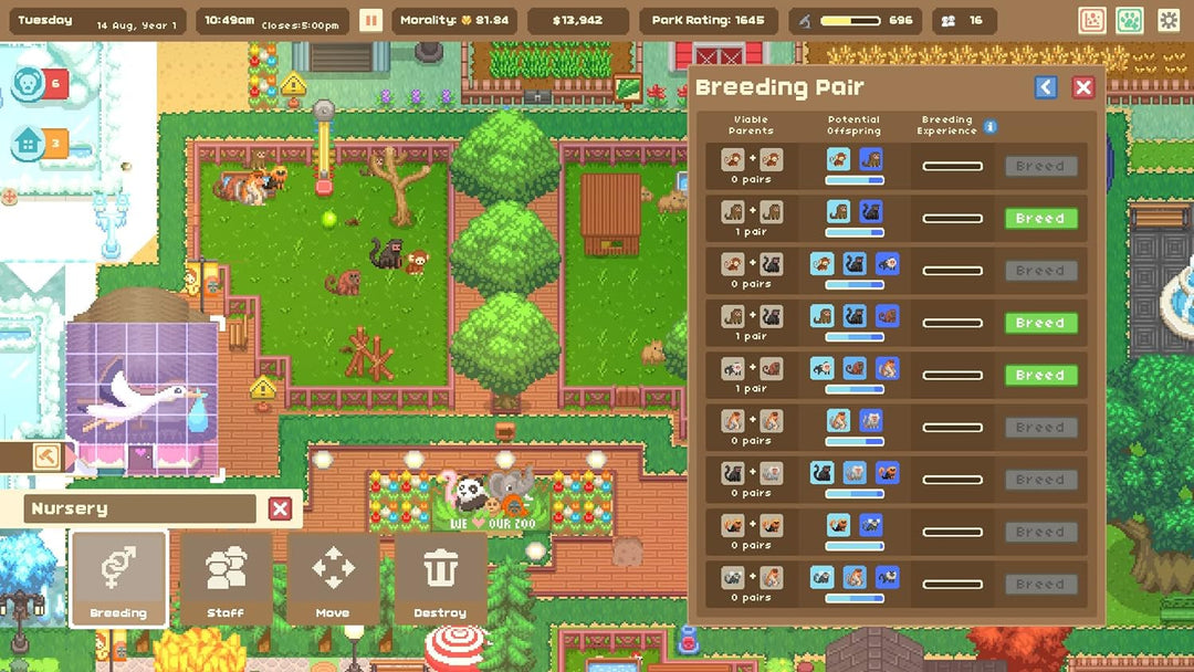 Lets Build a Zoo NS