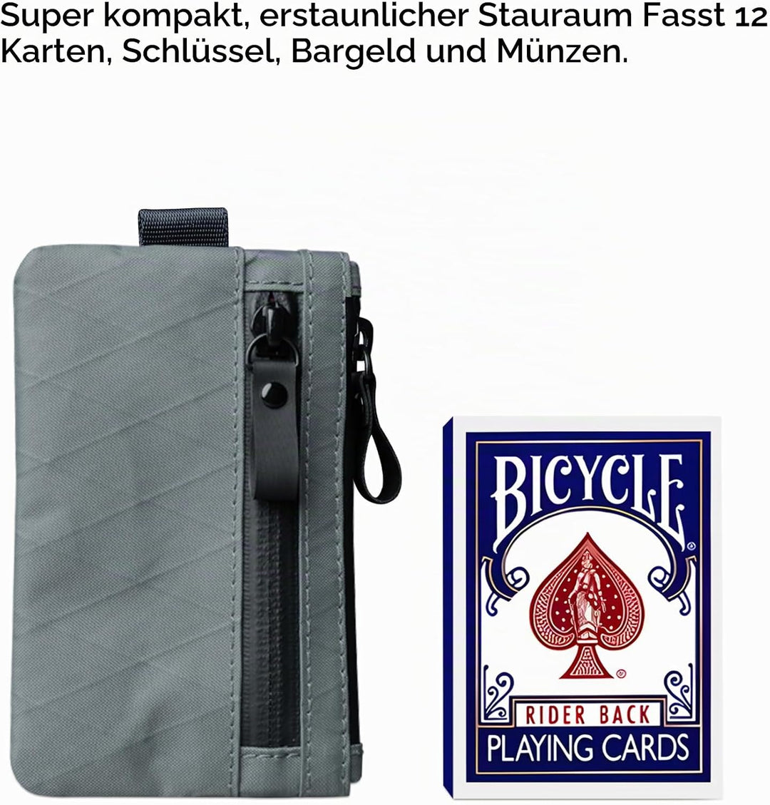 ALPAKA Reissverschlussfach VX21, Schiefergrau, S, Minimalistisch