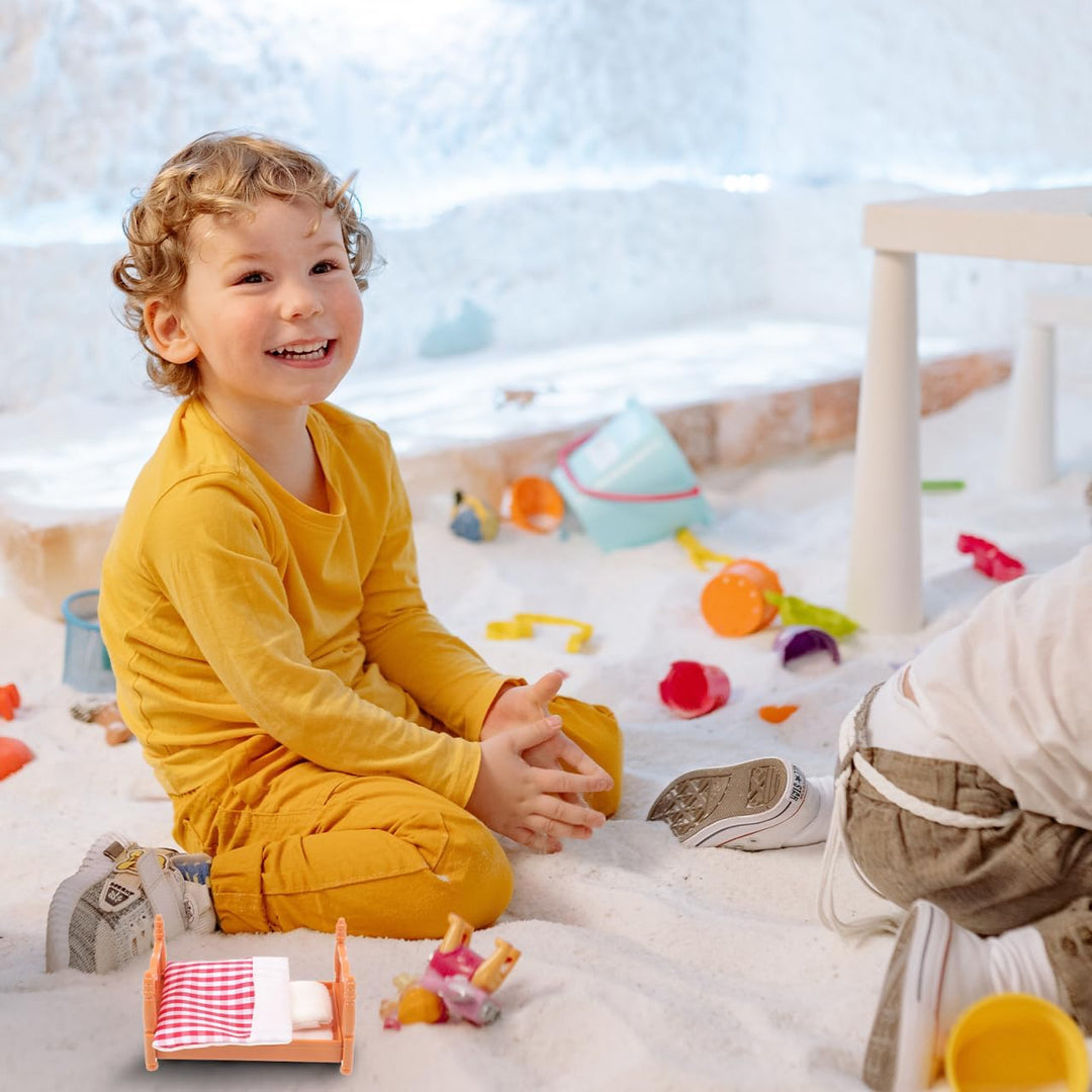 HEMOTON 1 Satz Bettmodell Puppenhaus- Puppenbett Mini- Wohnkultur bastelset Mini-Hausmodell Mini-Möb