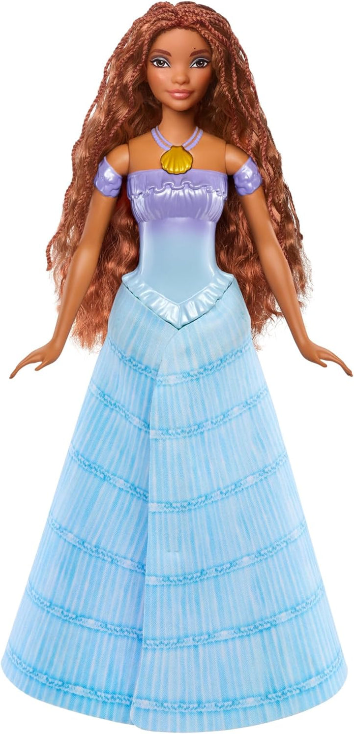Mattel Disney Prinzessin Arielle Puppe, inspiriert vom Film The Little Mermaid, Verwandlung: Mensch-
