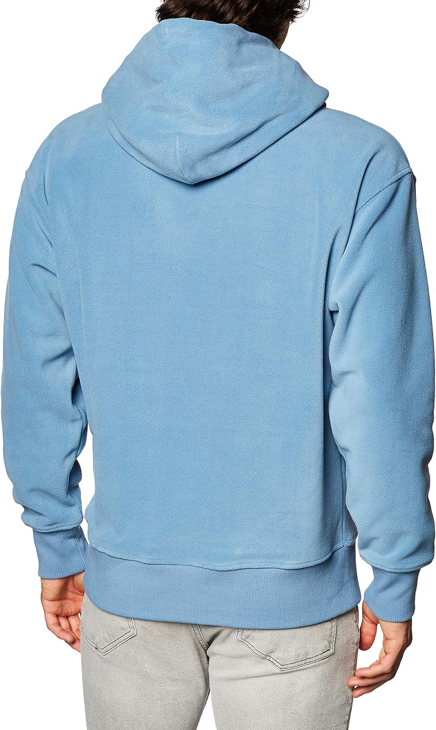 Tommy Jeans Polar Fleece Badge Hoodie - S
