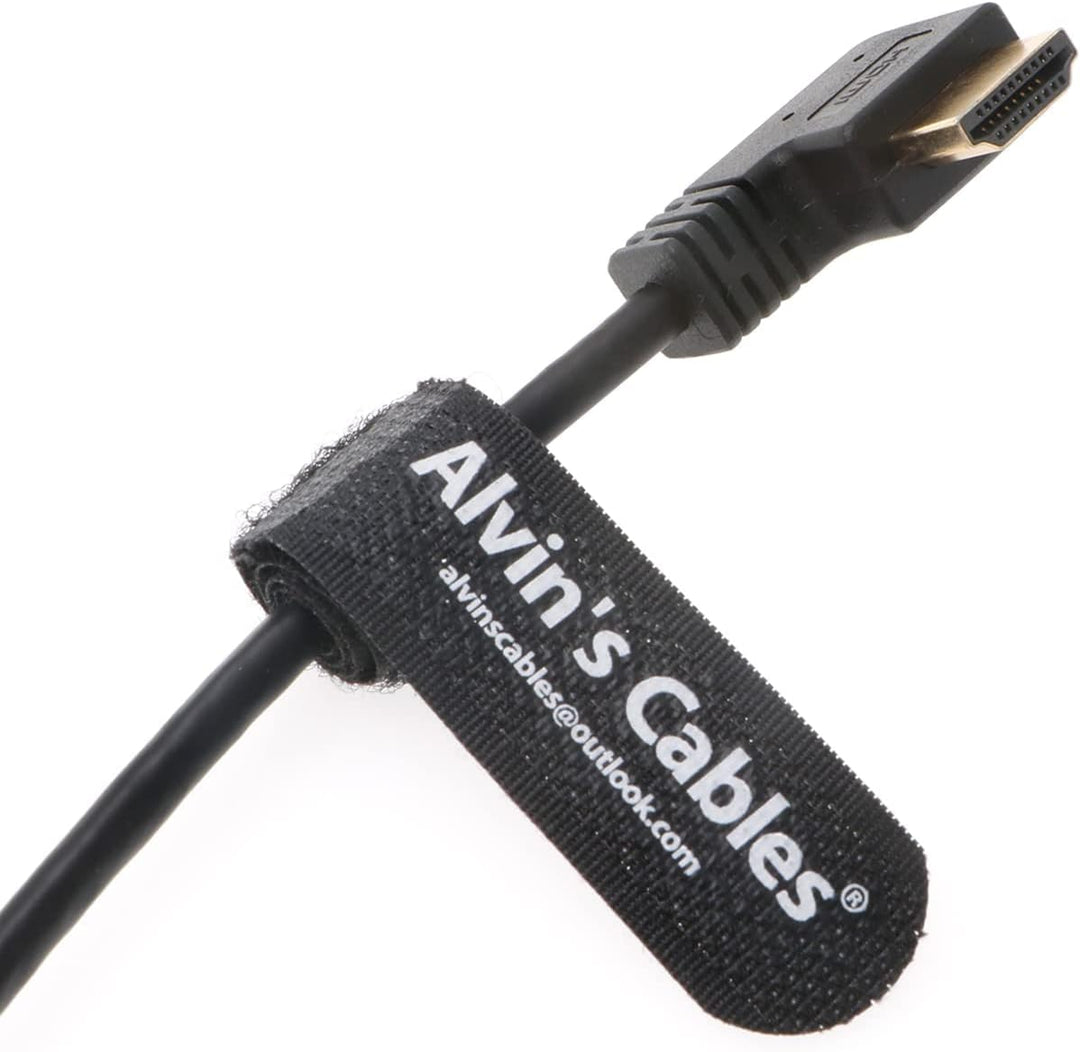 Alvin's Cables Z Cam E2 L-förmiges HDMI-Kabel links nach rechts Winkel High Speed HDMI-Kabel für Ato