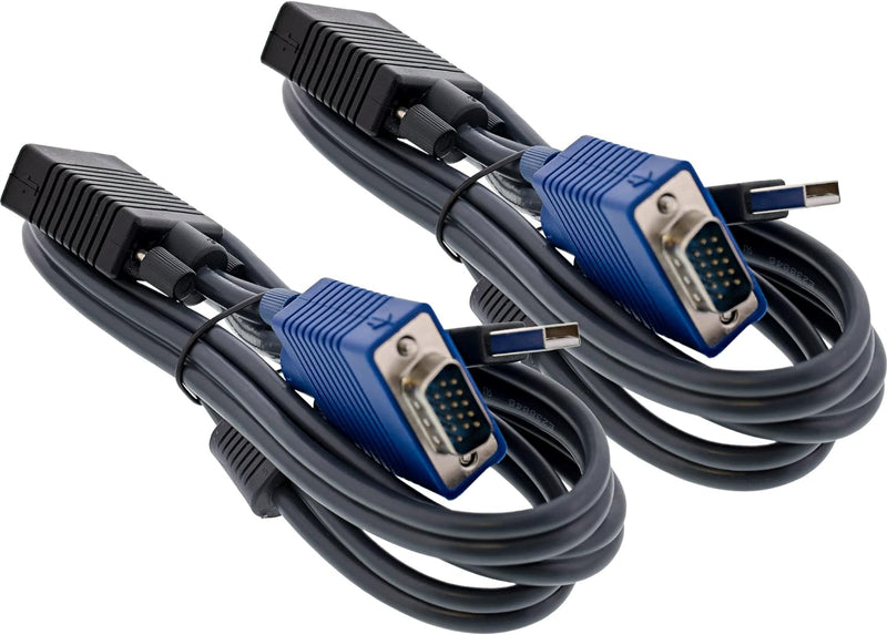 InLine 60612H KVM Switch, 2-fach, VGA, USB