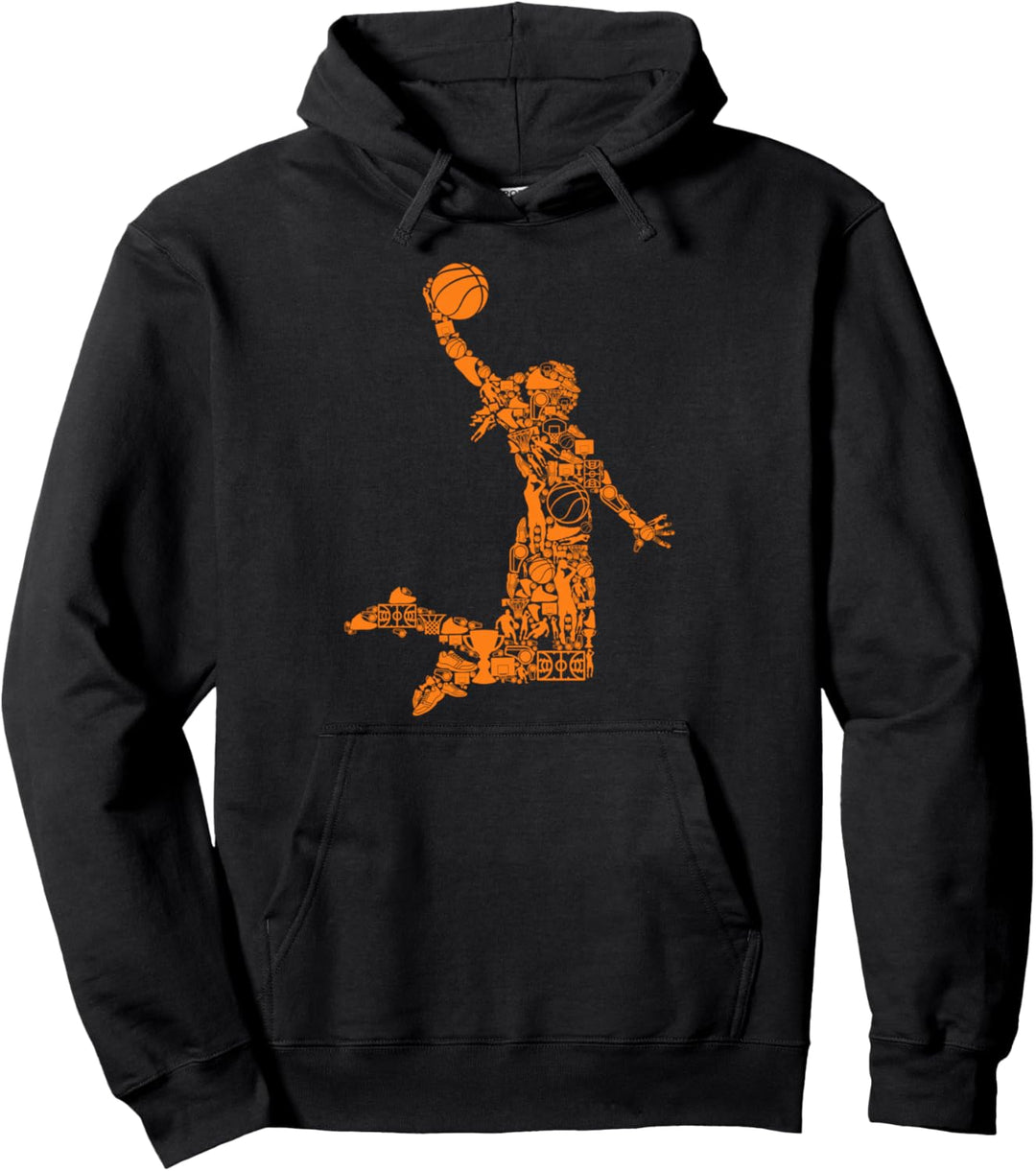 Basketball Basketballerin Mädchen Damen Pullover Hoodie