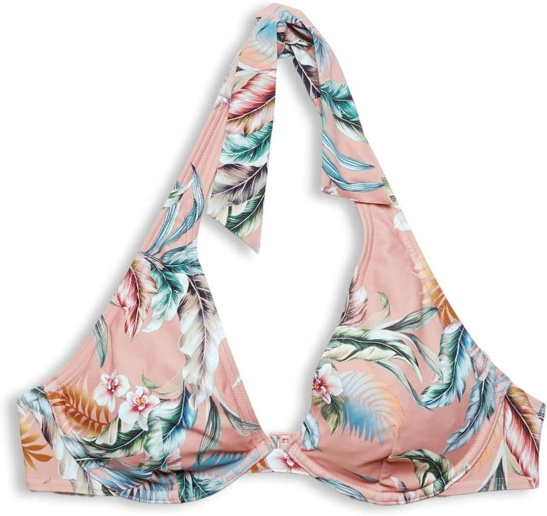 ESPRIT Damen Malibu Beach RCS High Apex Bikini 36 / B Salmon 3, 36 / B Salmon 3