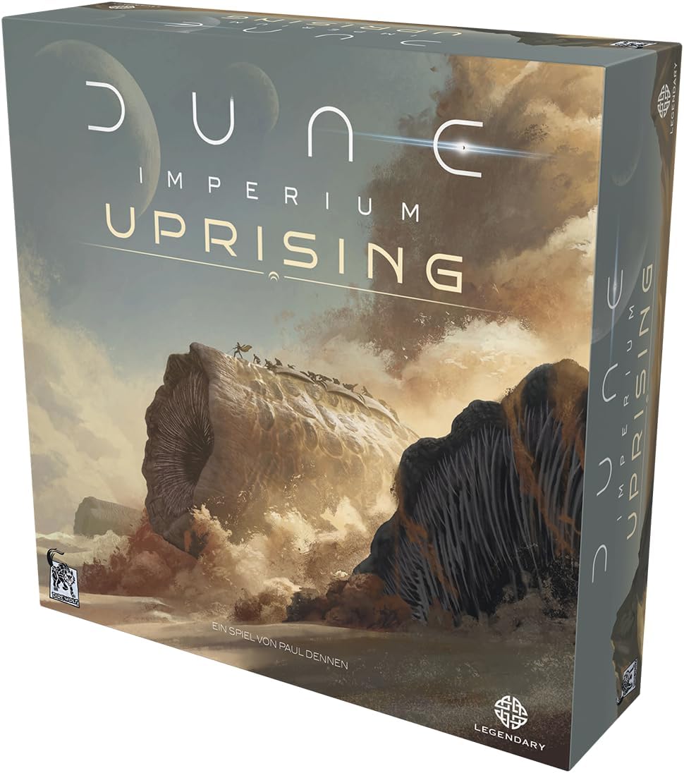 Dire Wolf Digital, Dune: Imperium – Uprising, Erweiterung, Kennerspiel, Strategiespiel, 1-6 Spieler,
