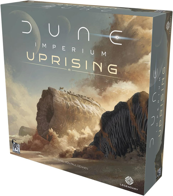 Dire Wolf Digital, Dune: Imperium – Uprising, Erweiterung, Kennerspiel, Strategiespiel, 1-6 Spieler,
