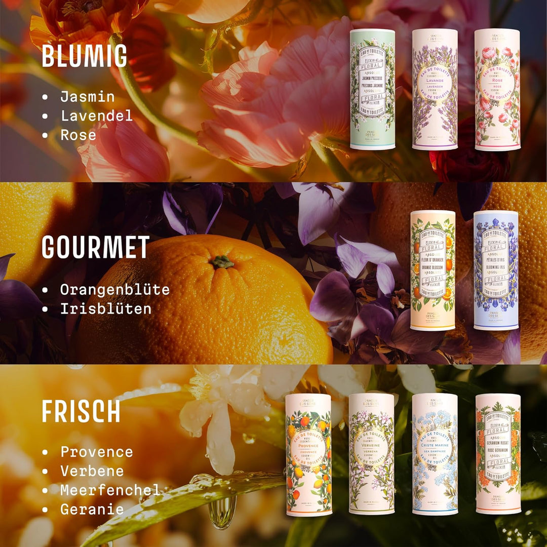Panier des Sens - Eau de Toilette – Verbene Parfum für Frauen - Blumiger Duft - Langanhaltendes, nat