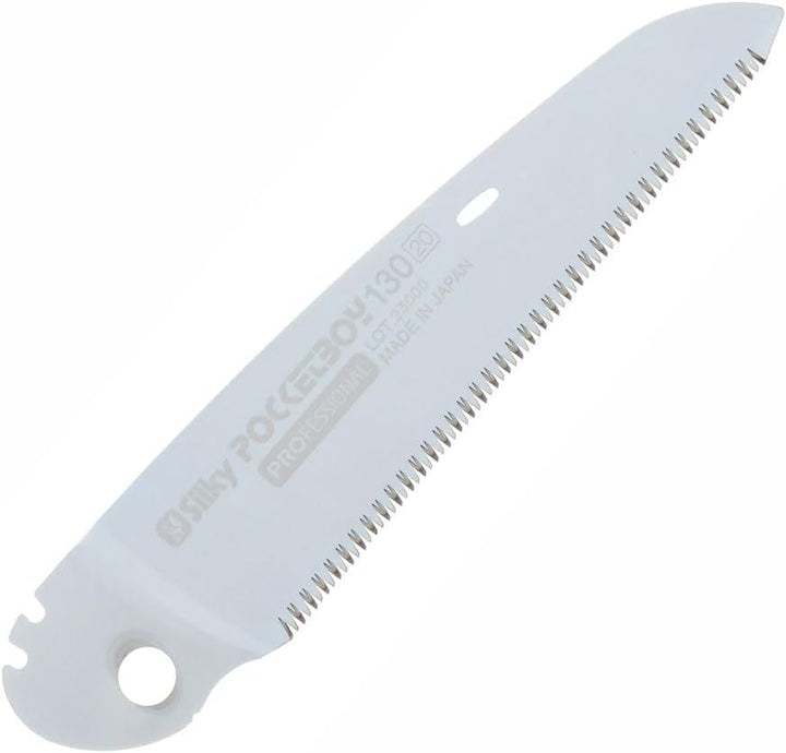 Seidig professionelles Ersatz-Schneidblatt für Pocketboy, 130 mm, feine Zähne, 343–13 130mm gelb/fei