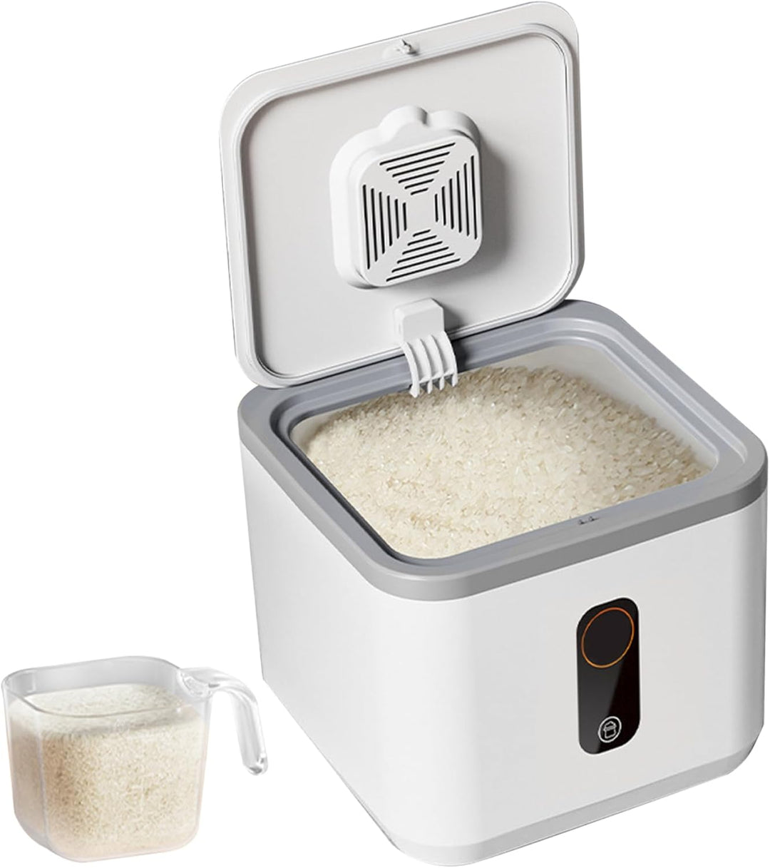 Reisbehälter 5 Kg Lebensmittelecht Feuchtigkeitsbeständig Doppelte Silikondichtung Müsli-Reis-Eimer