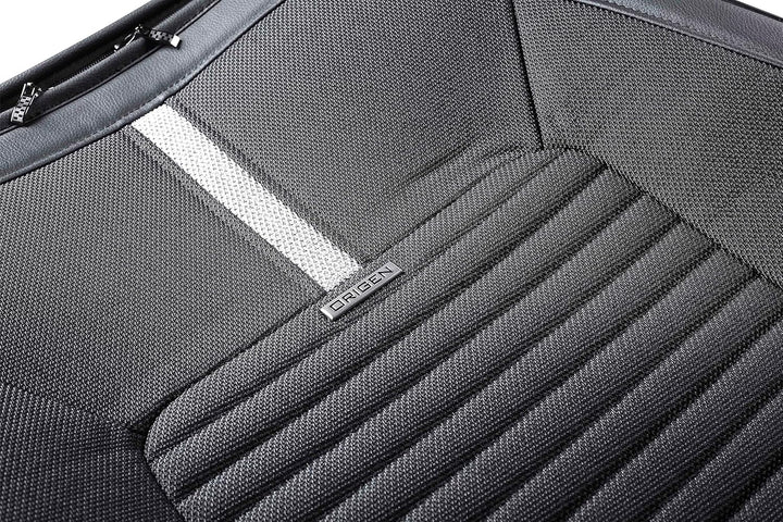 Origen Vordersitzbezug Modell R3 Schwarz mit 6 cm Schaumstoff. Kompatibel mit Seitenairbag. Hergeste