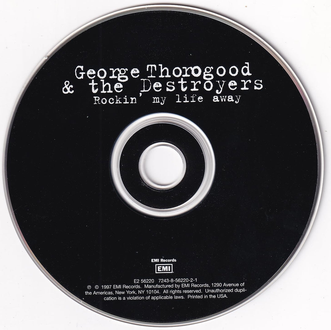 Rockin' My Life Away, Audio-CD