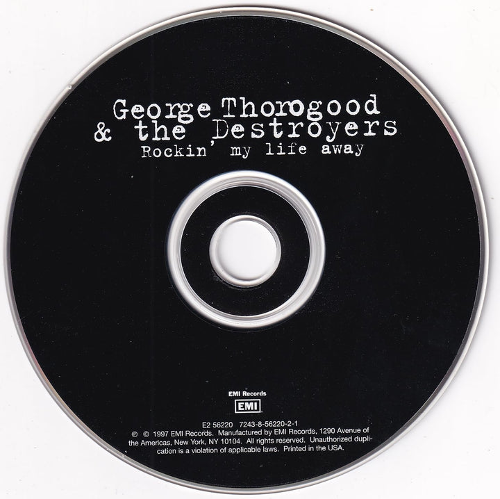 Rockin' My Life Away, Audio-CD