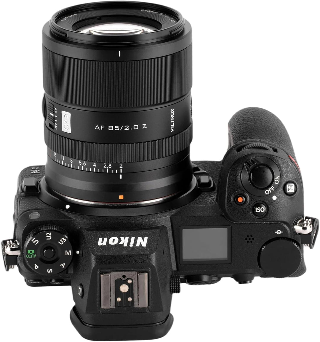 VILTROX 85mm F2.0 Z,AF 85mm f2.0 Z Mount EVO Objektiv für Nikon,Autofokus Vollformat Objektiv für Ni