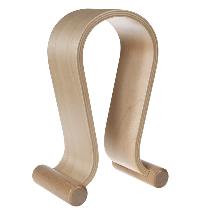 Maclean MC-815 Kopfhörerständer aus Holz | Universal Halter für Over-Ear Headsets | Stabil & Dekorat