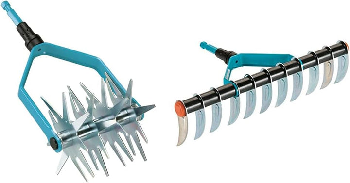 Gardena combisystem-Sternfräse: Gartenfräse zur Saatvorbereitung und Bodenlockerung, 14 cm & combisy