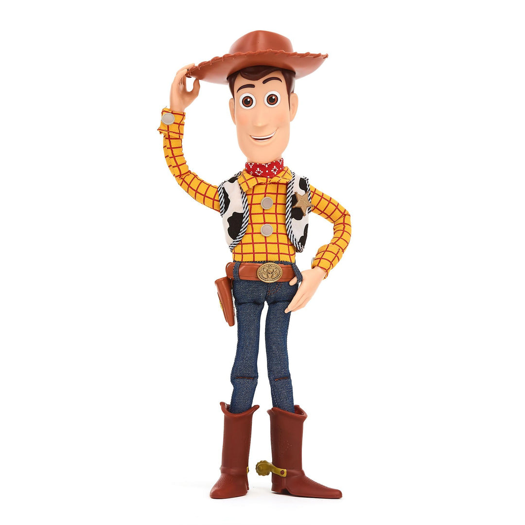 Disney Store Official - Pixars Toy Story - Sheriff Woody - Interaktive sprechende Actionfigur - 39 c